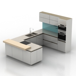3ds max kitchen model free